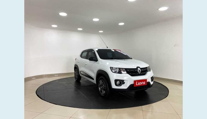RENAULT KWID INTENSE 1.0 12V SCE FLEX - BRANCO - 2020 Foto 2 (Grande)