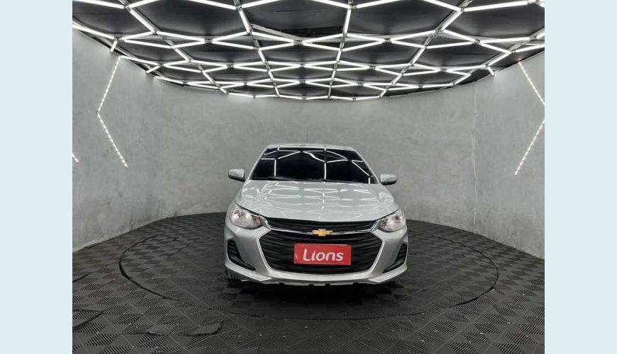 CHEVROLET ONIX LT 1.0 TURBO FLEX - PRATA - 2021 Foto 2 (Grande)