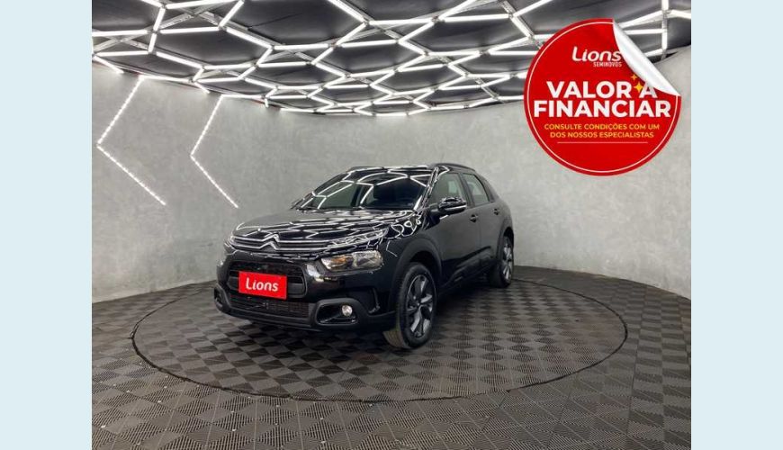 CITROËN C4 CACTUS 1.6 FEEL AUT. FLEX - PRETO - 2022 Foto 2 (Grande)