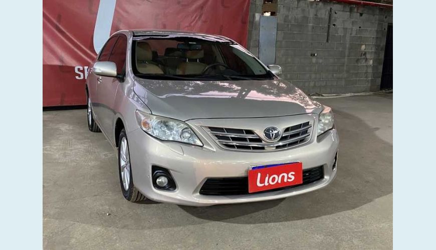 TOYOTA COROLLA 2.0 ALTIS MULTI-DRIVE S FLEX - BEGE - 2013 Foto 2 (Grande)