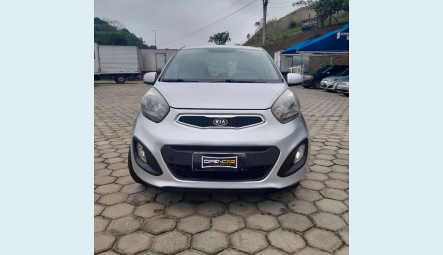 KIA PICANTO 1.0 EX 12V FLEX 4P AUT. - PRATA - 2013 Foto 2 (Grande)