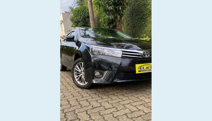 TOYOTA COROLLA XEI20FLEX - PRETO - 2015 Foto 2 (Grande)