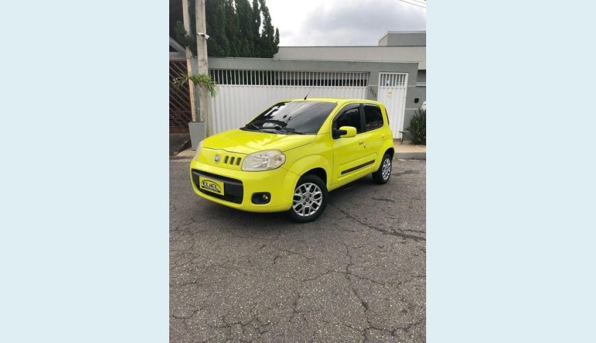 FIAT UNO VIVACE 1.0 - AMARELO - 2011 Foto 2 (Grande)