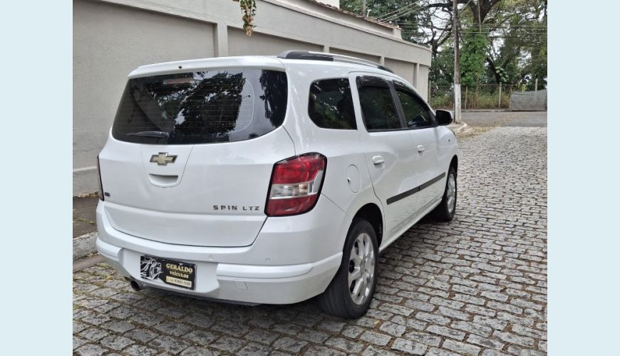 CHEVROLET SPIN LTZ 1.8 8V ECONO.FLEX 5P AUT. - BRANCO - 2013 Foto 2 (Grande)