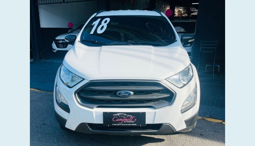 FORD ECOSPORT FREESTYLE 1.5 12V FLEX 5P MEC. - BRANCO - 2018 Foto 2 (Grande)