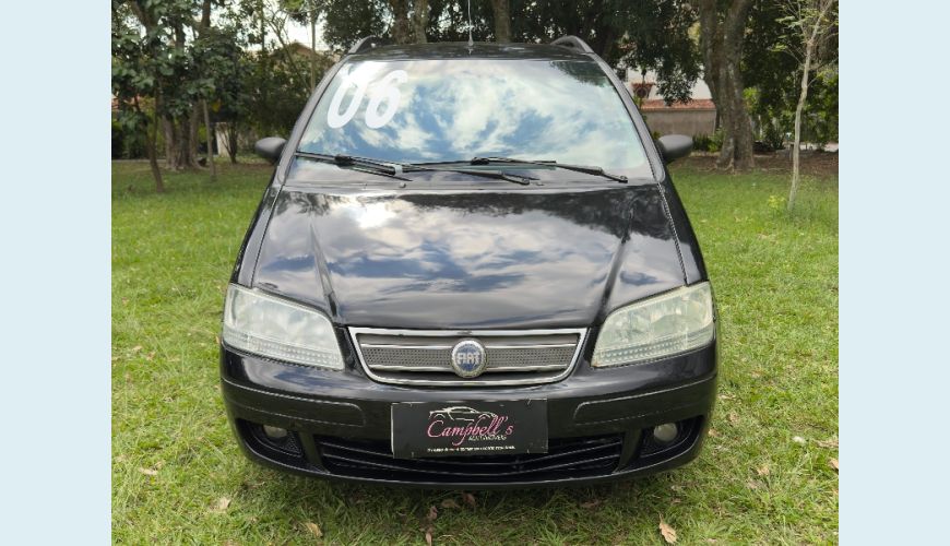 FIAT IDEA ELX 1.4 MPI FIRE FLEX 8V 5P - PRETO - 2006 Foto 2 (Grande)