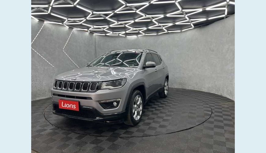 JEEP COMPASS 2.0 LONGITUDE 4X2 AUT. FLEX - PRATA - 2021 Foto 2 (Grande)