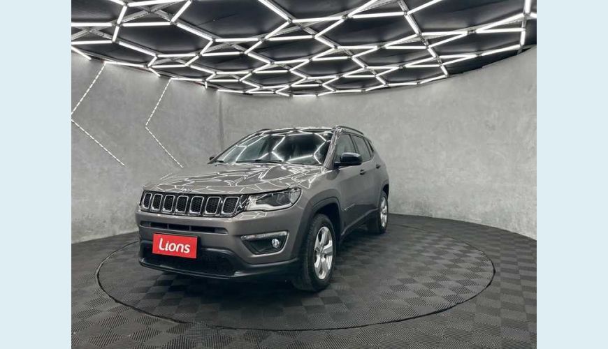 JEEP COMPASS 2.0 SPORT 4X2 AUT. FLEX - CINZA - 2018 Foto 2 (Grande)
