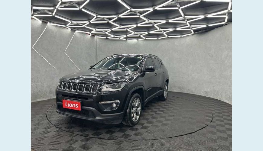 JEEP COMPASS 2.0 LONGITUDE 4X2 AUT. FLEX - PRETO - 2021 Foto 2 (Grande)