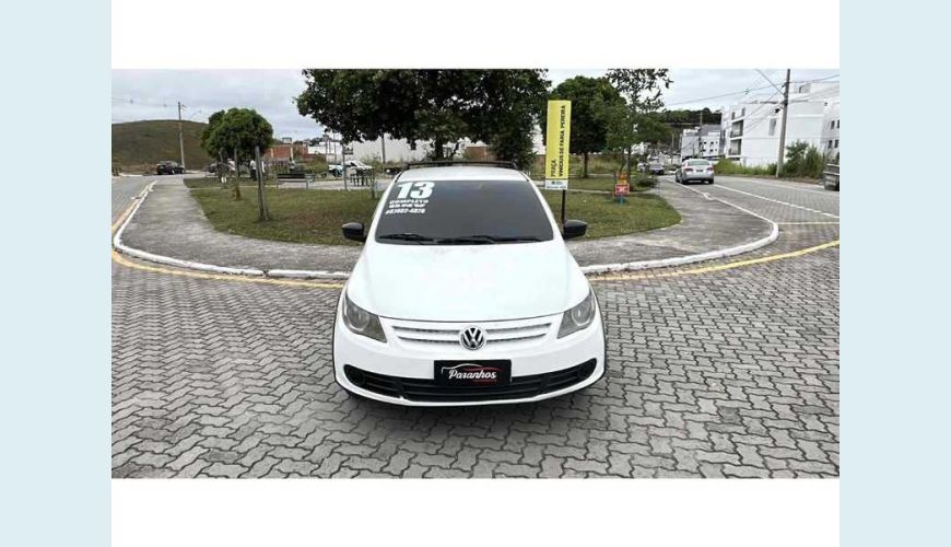 VOLKSWAGEN SAVEIRO 1.6 FLEX - BRANCO - 2013 Foto 2 (Grande)