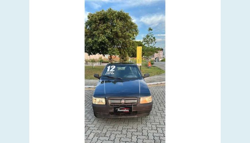 FIAT UNO MILLE FIRE ECONOMY 1.0 FLEX 4P - AZUL - 2012 Foto 2 (Grande)