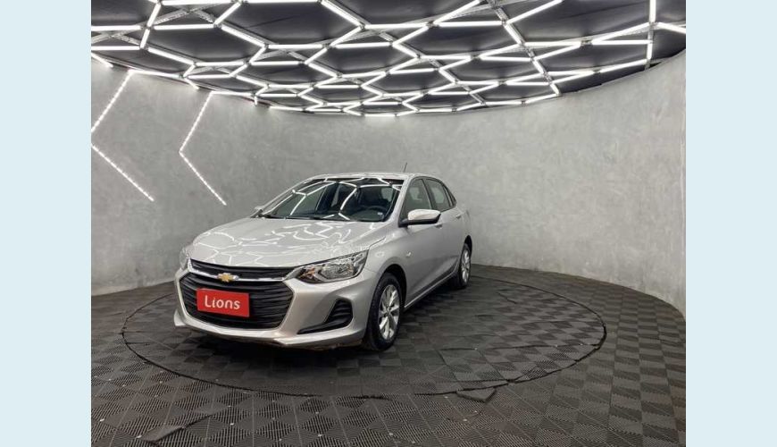 CHEVROLET ONIX LT 1.0 FLEX - PRATA - 2021 Foto 2 (Grande)