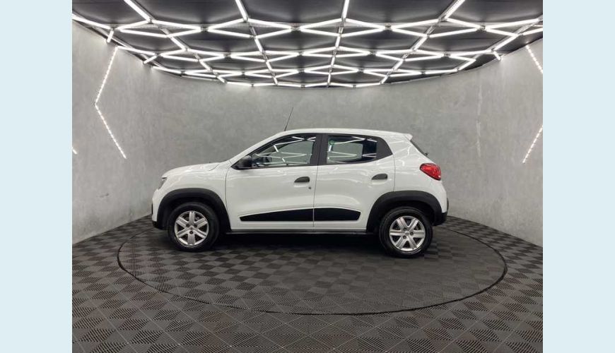 RENAULT KWID ZEN 1.0 12V SCE FLEX - BRANCO - 2020 Foto 2 (Grande)