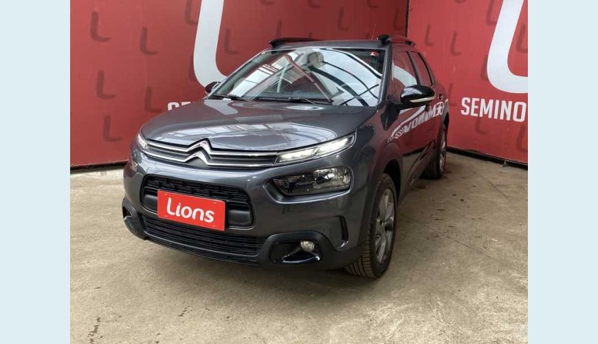 CITROËN C4 CACTUS 1.6 FEEL PACK AUT. FLEX - CINZA - 2022 Foto 2 (Grande)