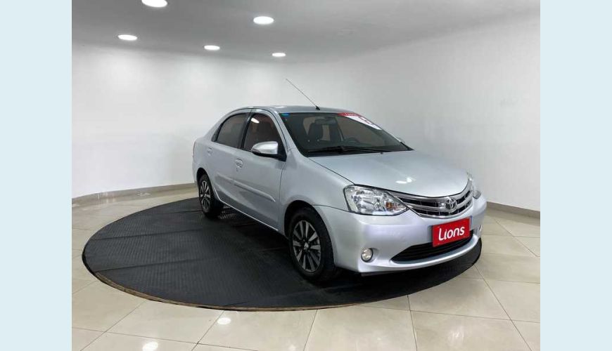 TOYOTA ETIOS SEDAN XLS 1.5 FLEX - PRATA - 2016 Foto 2 (Grande)