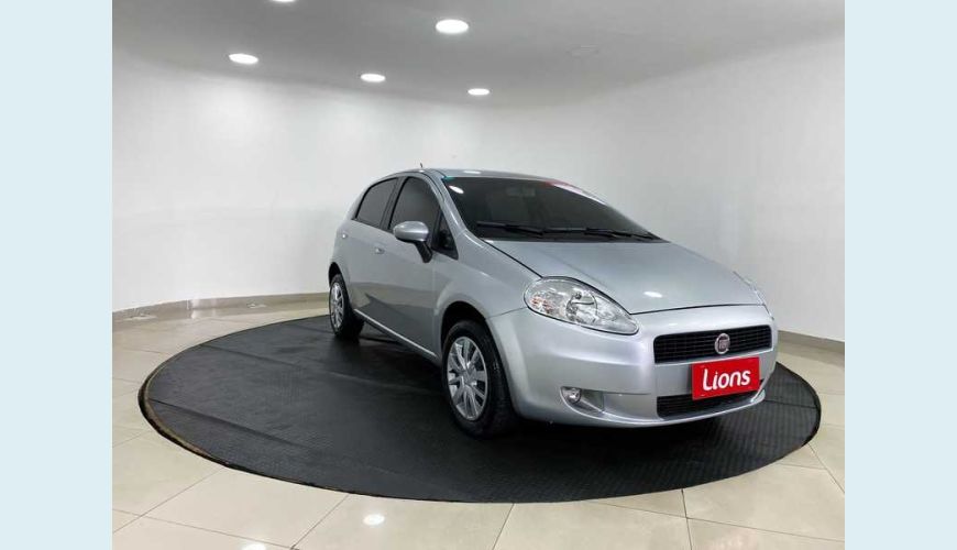 FIAT PUNTO ATTRACTIVE 1.4 FLEX - PRATA - 2012 Foto 2 (Grande)