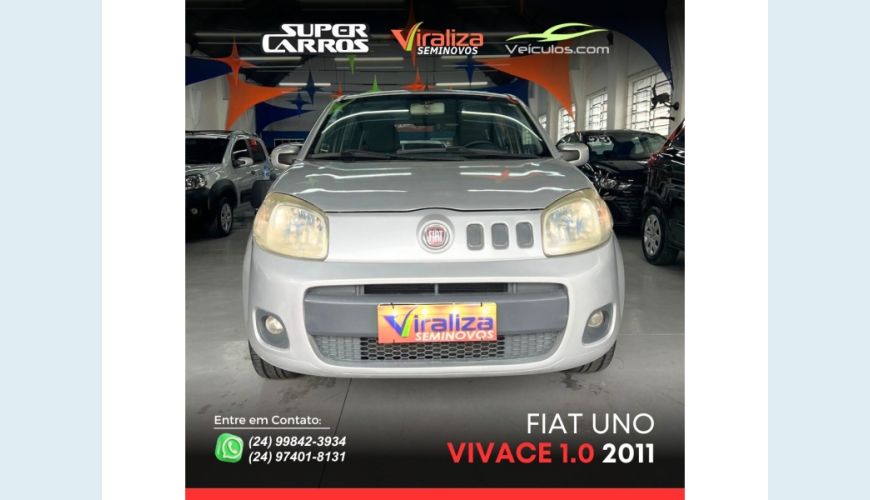 FIAT UNO - PRATA - 2011 Foto 2 (Grande)