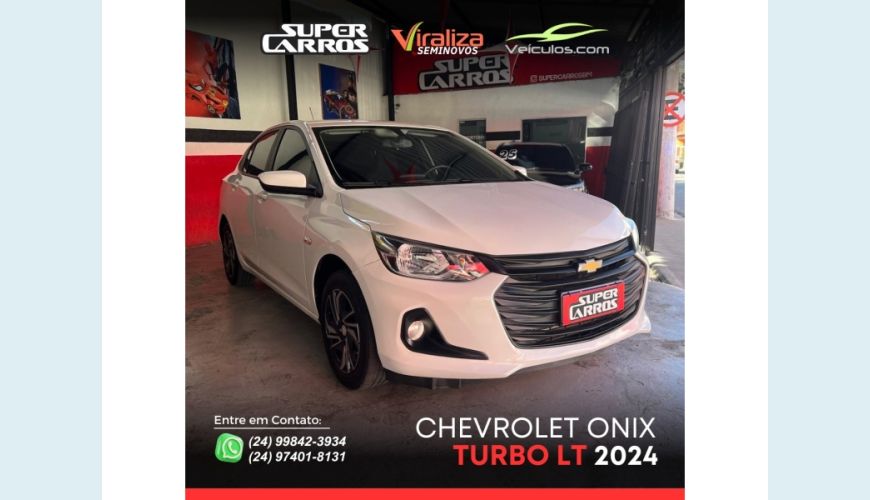 CHEVROLET ONIX - BRANCO - 2024 Foto 2 (Grande)