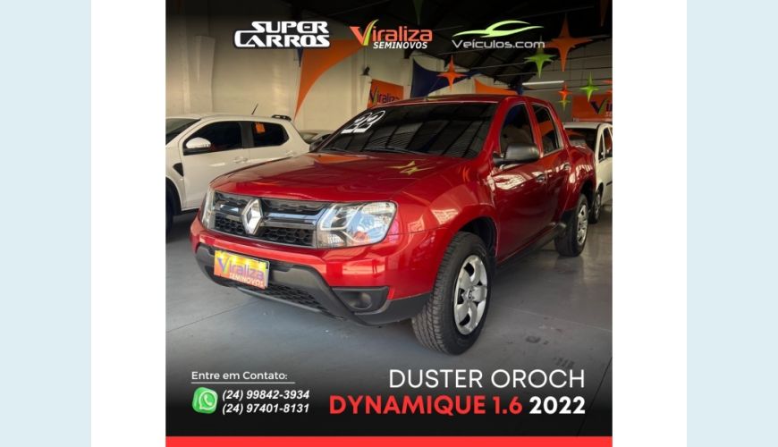 RENAULT DUSTER OROCH - VERMELHO - 2022 Foto 2 (Grande)