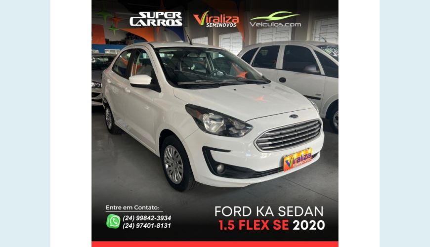 FORD KA - BRANCO - 2020 Foto 2 (Grande)