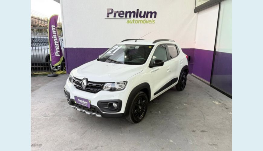 RENAULT KWID - BRANCO - 2021 Foto 2 (Grande)