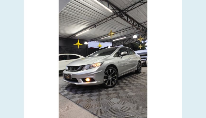 HONDA CIVIC - PRATA - 2015 Foto 2 (Grande)
