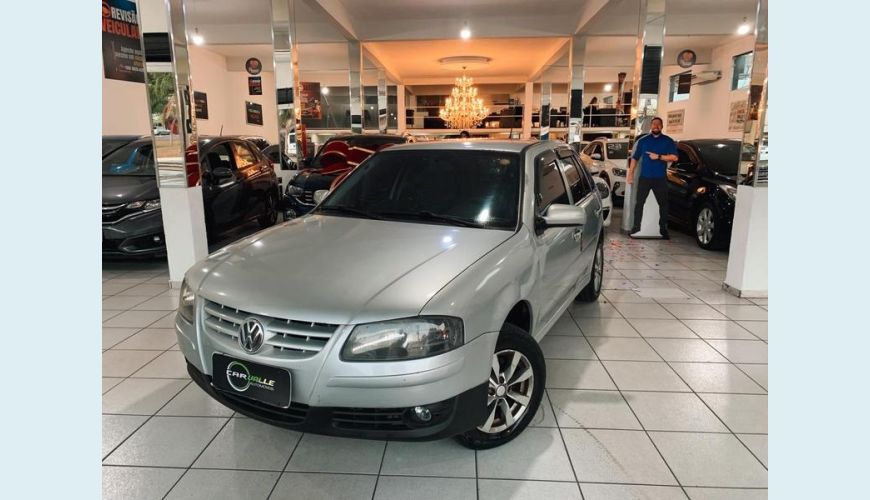 VOLKSWAGEN GOL 1.0 GIV - PRATA - 2009 Foto 2 (Grande)