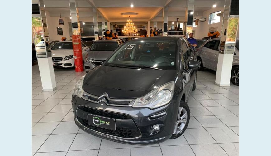 CITROËN C3 1.5 TENDANCE 8V FLEX 4P MANUAL - CINZA - 2015 Foto 2 (Grande)