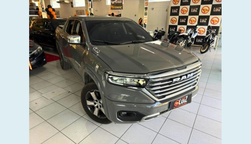 DODGE RAM RAMPAGE LARAMIE 2.0 GAS - CINZA - 2025 Foto 2 (Grande)