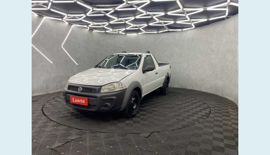 FIAT STRADA HARD WORKING 1.4 FLEX CS - BRANCO - 2018 Foto 2 (Grande)