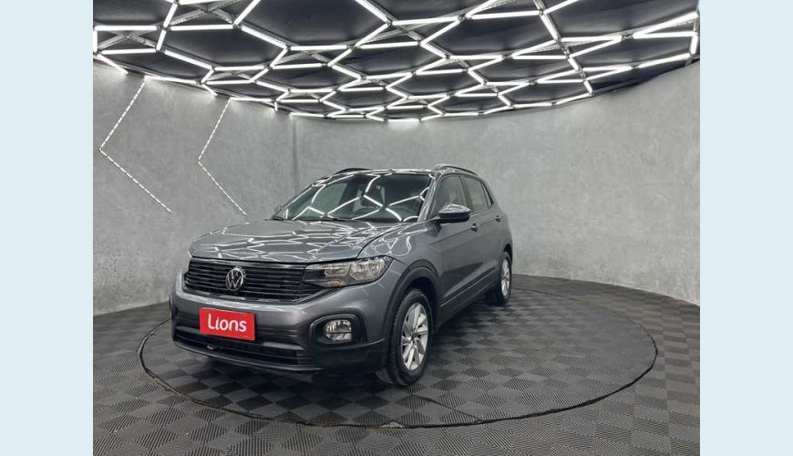 VOLKSWAGEN T-CROSS 1.0 200 TSI 12V AUT. FLEX - PRATA - 2022 Foto 2 (Grande)