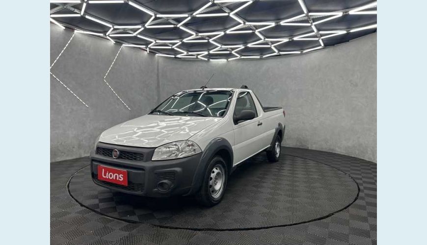 FIAT STRADA HARD WORKING 1.4 FLEX CD - BRANCO - 2020 Foto 2 (Grande)