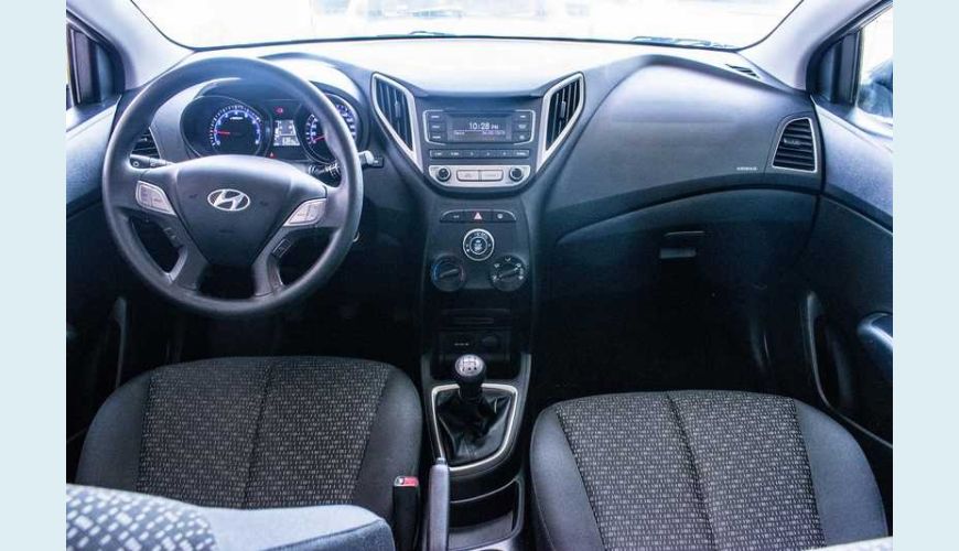 HYUNDAI HB 20 1.0 COMFORT PLUS TURBO FLEX - AZUL - 2017 Foto 2 (Grande)