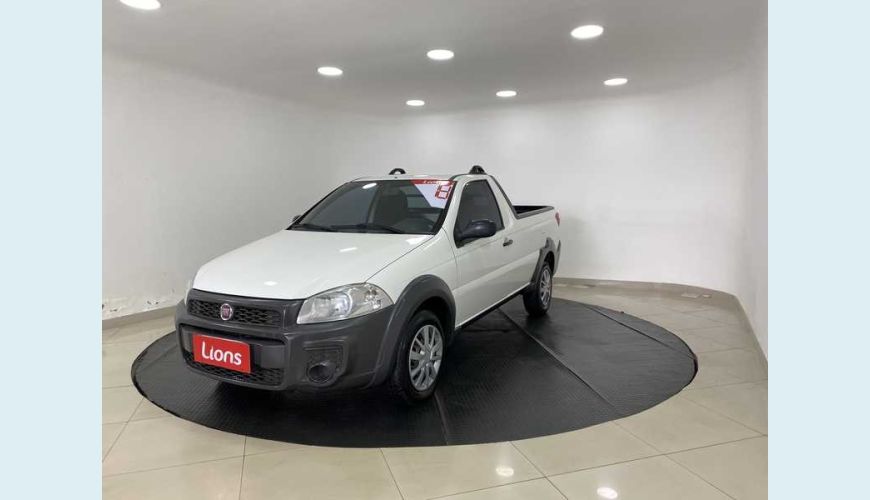 FIAT STRADA HARD WORKING 1.4 FLEX CS - BRANCO - 2018 Foto 2 (Grande)