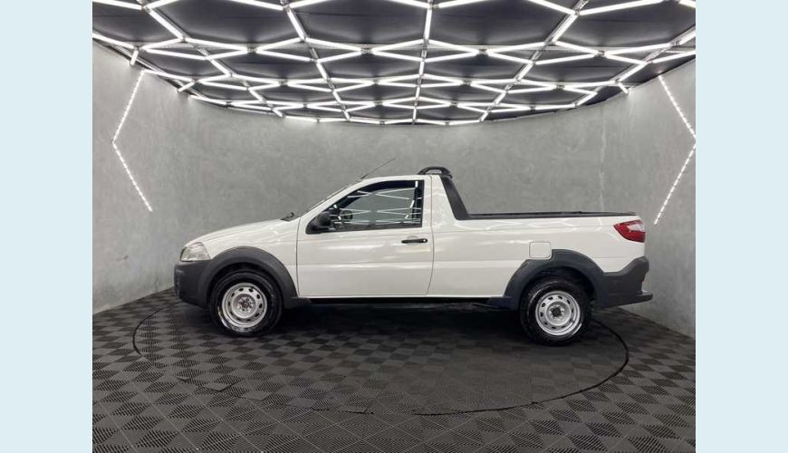 FIAT STRADA HARD WORKING 1.4 FLEX CS - BRANCO - 2020 Foto 2 (Grande)