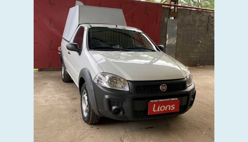 FIAT STRADA HARD WORKING 1.4 FLEX CS - BRANCO - 2020 Foto 2 (Grande)