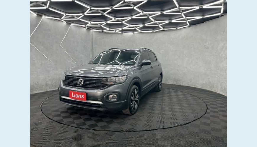 VOLKSWAGEN T-CROSS 1.0 200 TSI 12V AUT. FLEX - CINZA - 2024 Foto 2 (Grande)