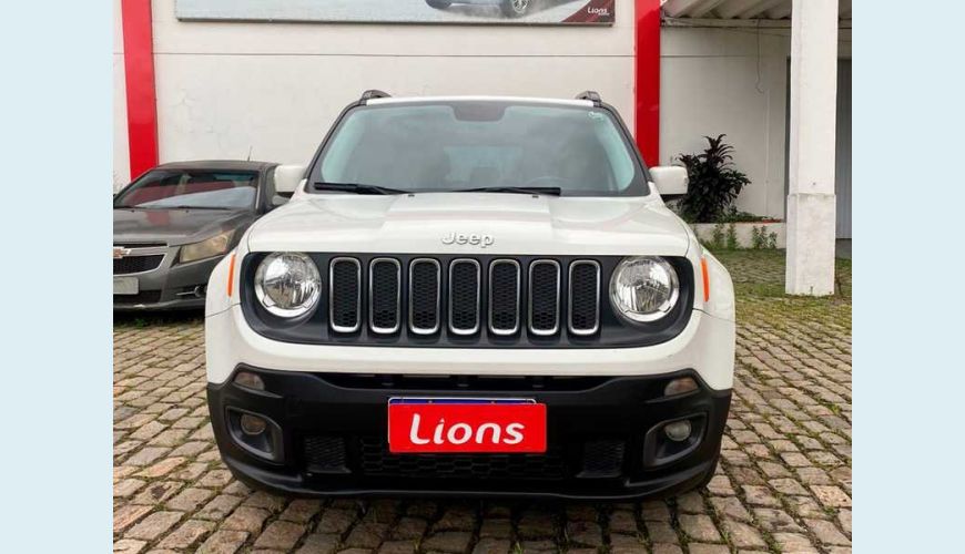 JEEP RENEGADE LONGITUDE 1.8 4X2 AUT. FLEX - BRANCO - 2016 Foto 2 (Grande)