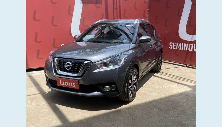 NISSAN KICKS 1.6 SL CVT (FLEX) - CINZA - 2018 Foto 2 (Grande)