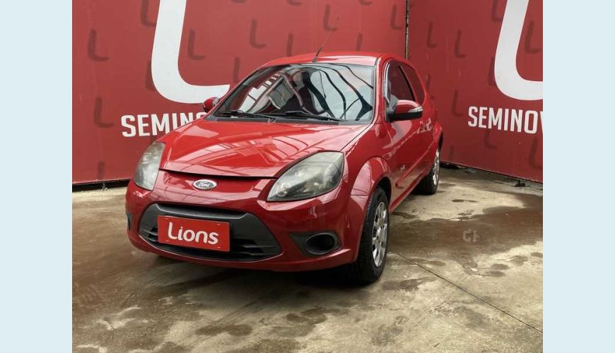 FORD KA KA 1.0 FLY (FLEX) - VERMELHO - 2013 Foto 2 (Grande)