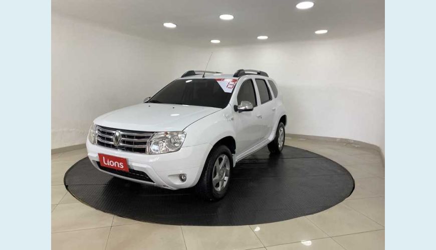 RENAULT DUSTER 2.0 16V DYNAMIQUE (FLEX)(AUT) - BRANCO - 2013 Foto 2 (Grande)