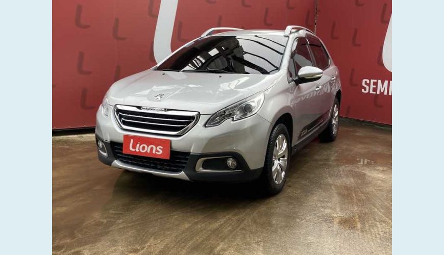 PEUGEOT 2008 GRIFFE 1.6 16V (FLEX) - PRATA - 2016 Foto 2 (Grande)