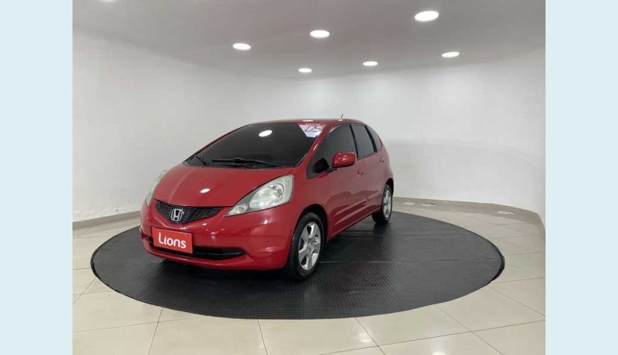 HONDA FIT NEW LX 1.4 (FLEX) - VERMELHO - 2009 Foto 2 (Grande)