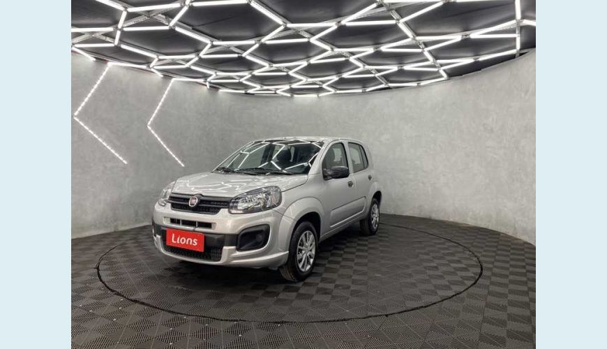 FIAT UNO ATTRACTIVE 1.0 - PRATA - 2021 Foto 2 (Grande)