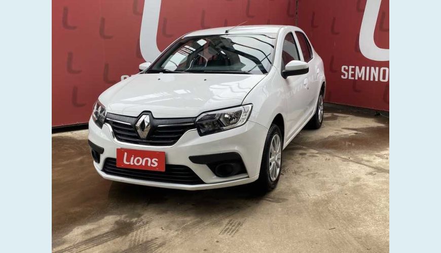 RENAULT LOGAN LIFE 1.0 12V SCE FLEX - BRANCO - 2021 Foto 2 (Grande)