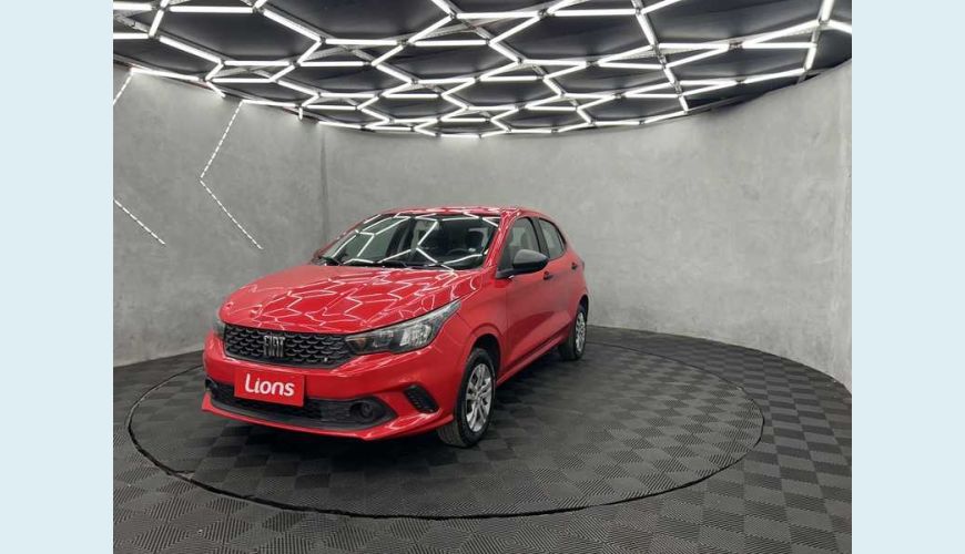 FIAT ARGO 1.0 FLEX - VERMELHO - 2021 Foto 2 (Grande)