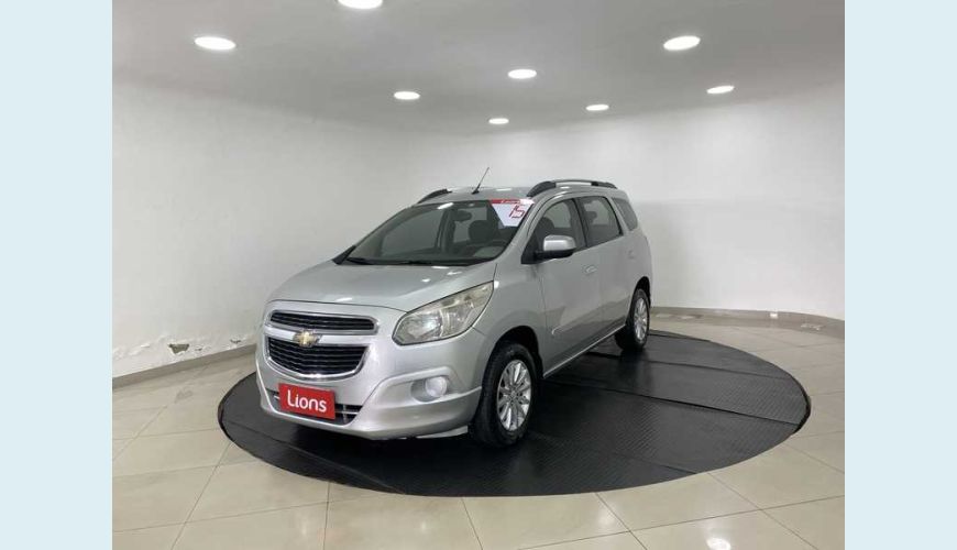 CHEVROLET SPIN LT 5S 1.8 (FLEX) - PRATA - 2015 Foto 2 (Grande)