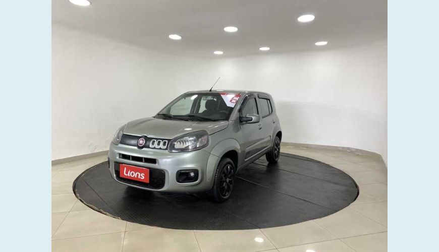 FIAT UNO ATTRACTIVE 1.0 (FLEX) 4P - CINZA - 2016 Foto 2 (Grande)