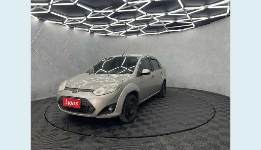 FORD FIESTA SEDAN 1.6 (FLEX) - BEGE - 2012 Foto 2 (Grande)