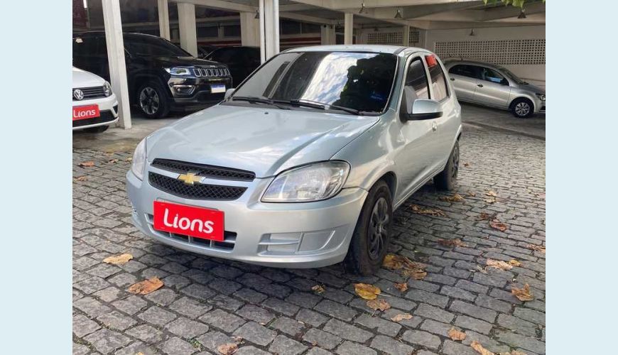 CHEVROLET CELTA LT 1.0 (FLEX) - PRATA - 2012 Foto 2 (Grande)